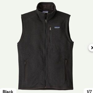 Patagonia Men’s Better Sweater Fleece Vest size Medium
